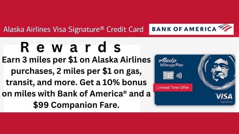 Alaska Airlines Visa Signature® Credit Card Rewards