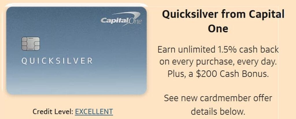 Capital One Quicksilver Cash Rewards Credit Card Review