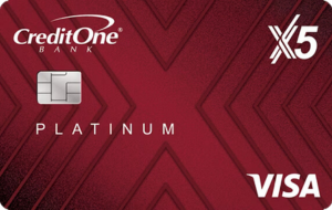 Credit One Bank Platinum X5 Visa Review