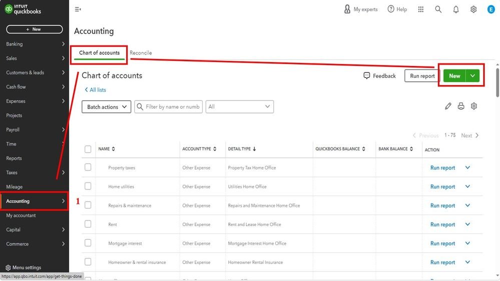 Setting Up Credit Card Accounts in QuickBooks Online