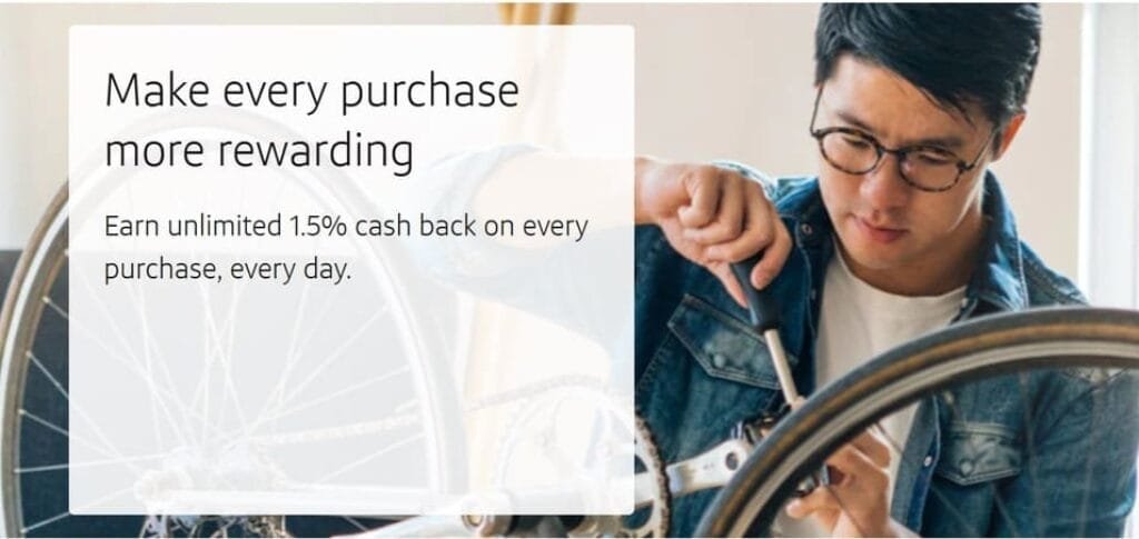 Unlimited 1.5 Cash Back on Every Purchase