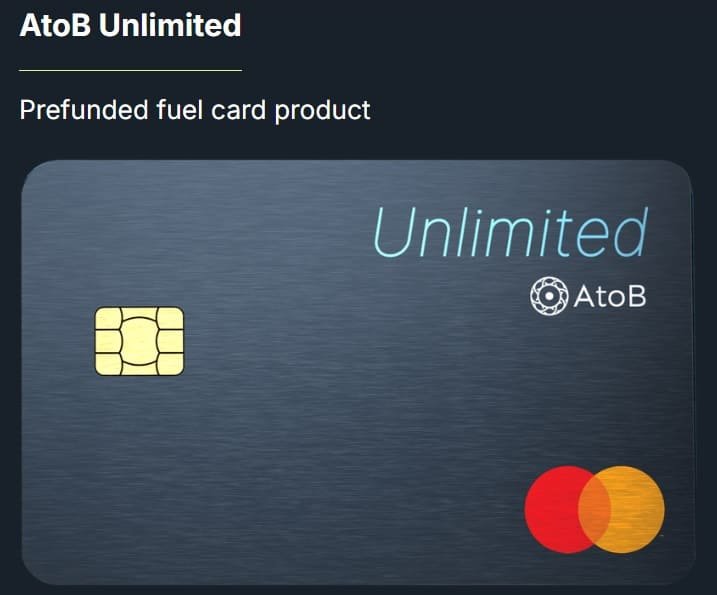 AtoB Unlimited Fuel Credit Card
