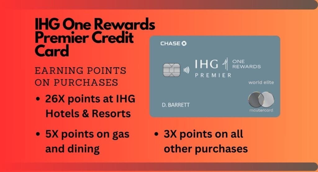 IHG One Rewards Premier Card Earning Points on Purchases