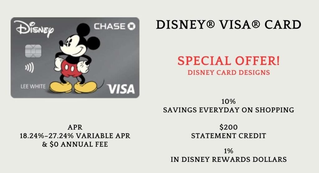 Features and Benefits of the Honest Disney® Visa® Card Review