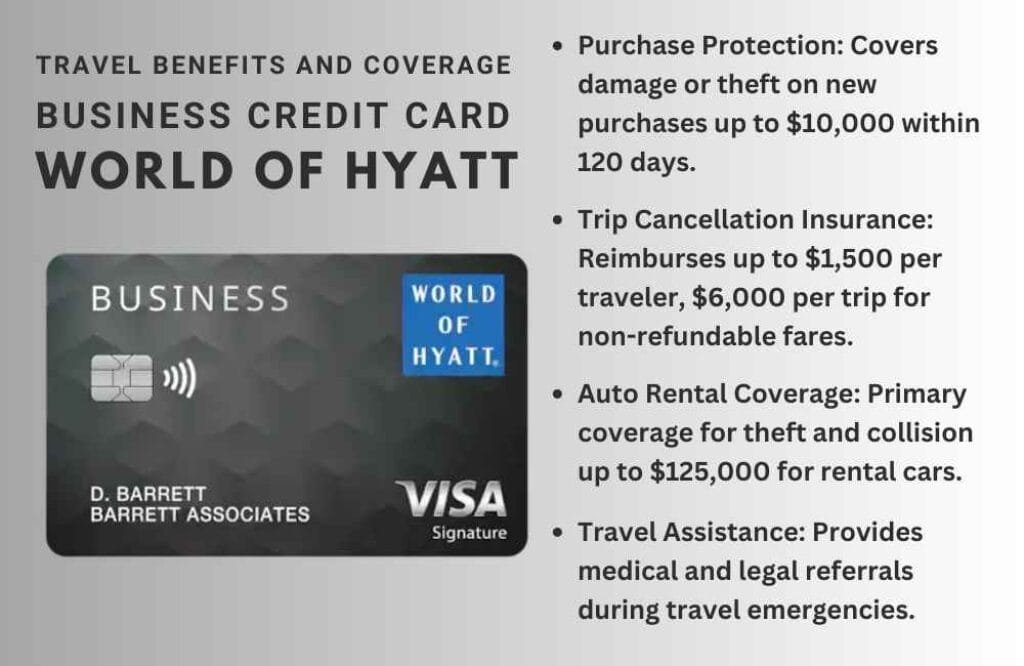 World Hyatt Business Card Travel Benefits and Coverage